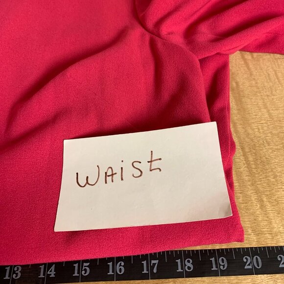 Talbots dress SZ6 hot pink shift bell sleeves classic office business Barbiecore - Picture 10 of 10